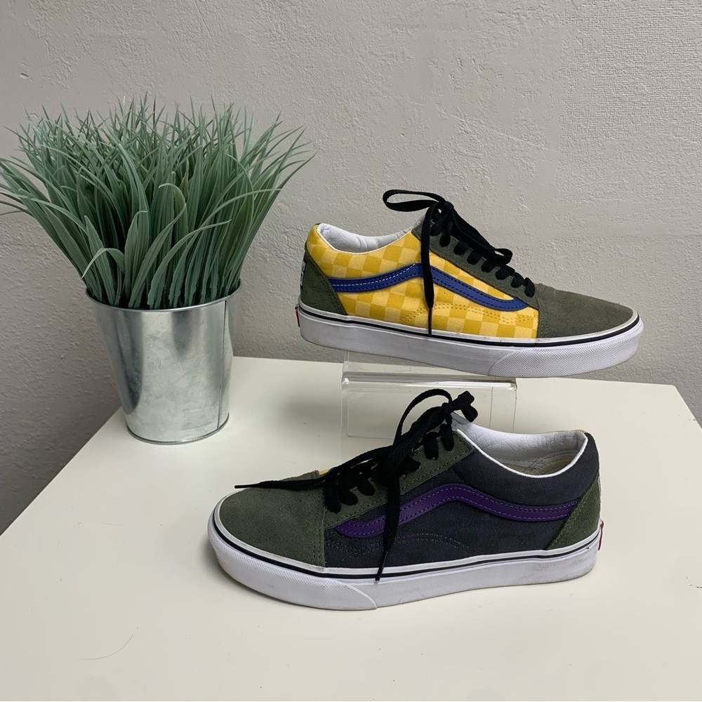 Vans Old School OTW Rally Checkered Sneakers.  Unisex Men’s 7, Women’s 8.5